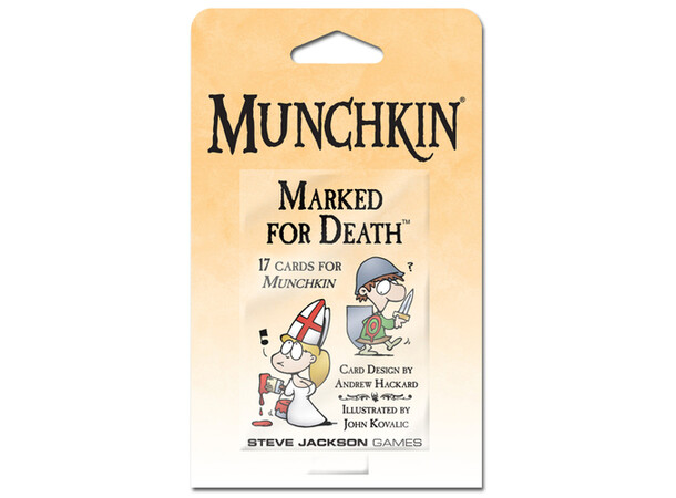 Munchkin Marked for Death 2nd Ed Booster Ekspansion til Munchkin 